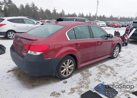2013 Subaru Legacy 2.5I Limited из США, поврежденный, VIN 4S3BMBP69D3007309